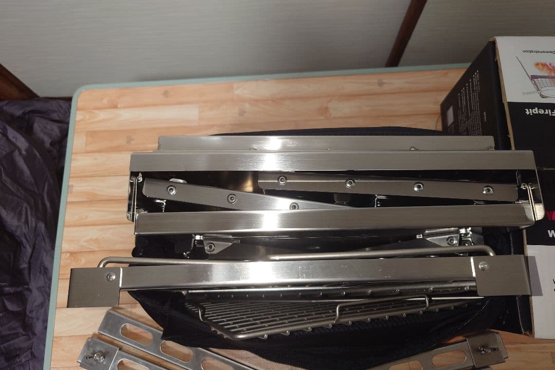 Winnerwell二次燃焼ファイヤーピット 未使用品 延長足は中古付