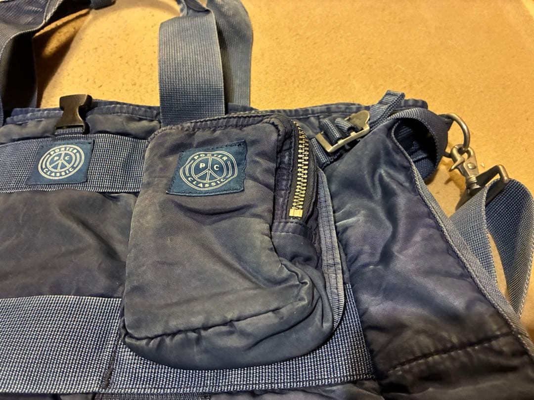 バッグ Porter Classic SUPER NYLON TOTE BAG BLUE