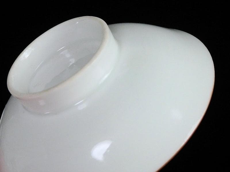 古伊万里　白磁　蓋向付　江戸中期　C358AS-fbjr