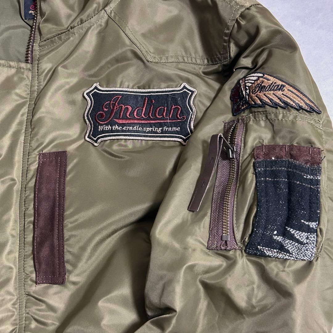 Indian Motorcycle N2B ジャケット XL チマヨ　ラクーン