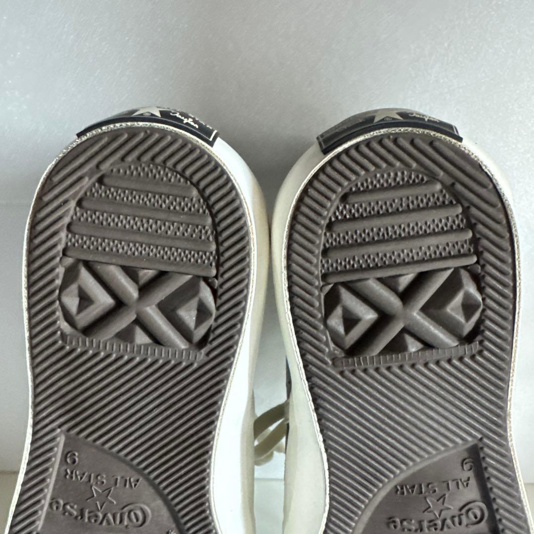 コンバース　スター＆バーズVTG　レザー　タイムライン　27.5cm