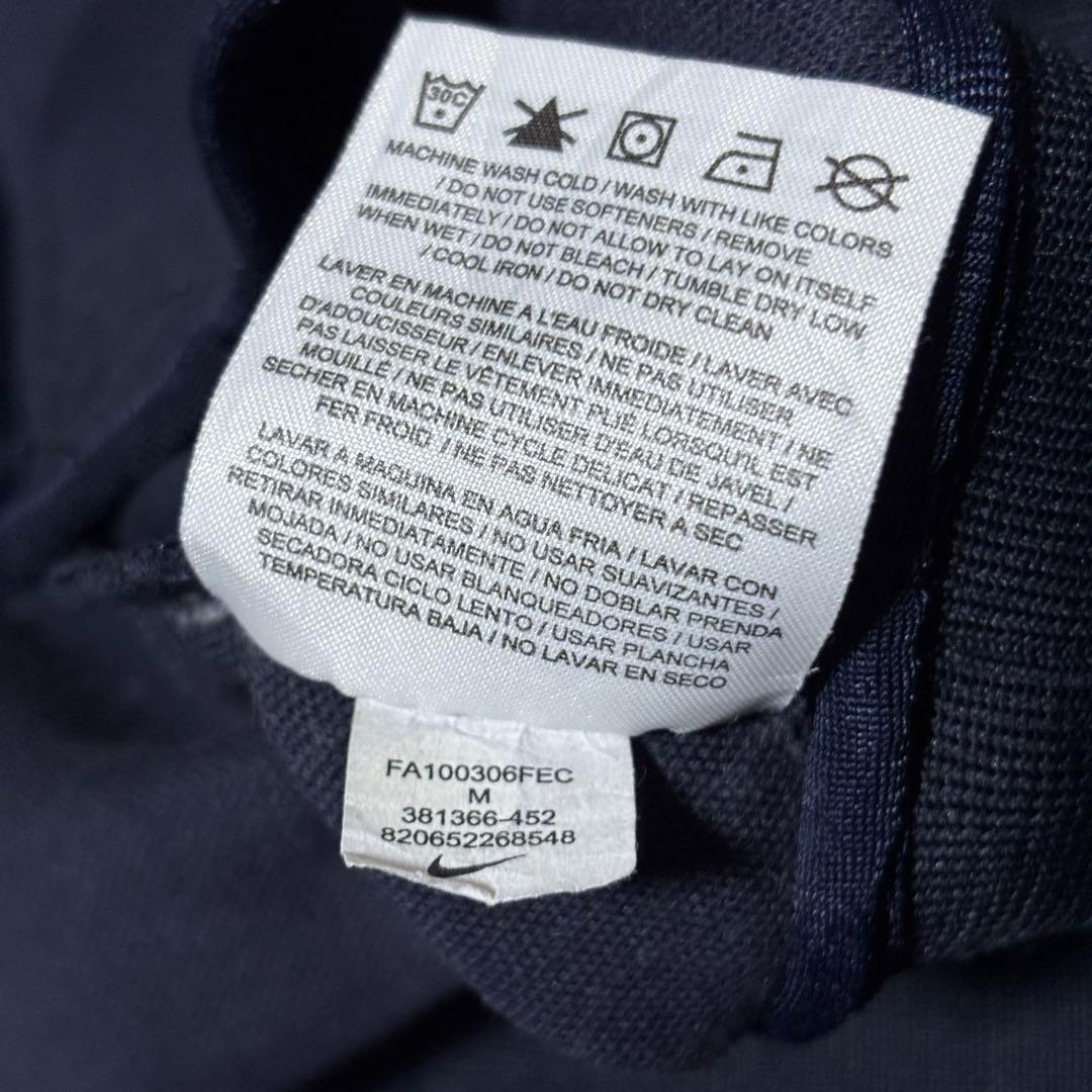 激レア NIKE ナイキ RFジャケット 2010全米 フェデラー ネイビー M