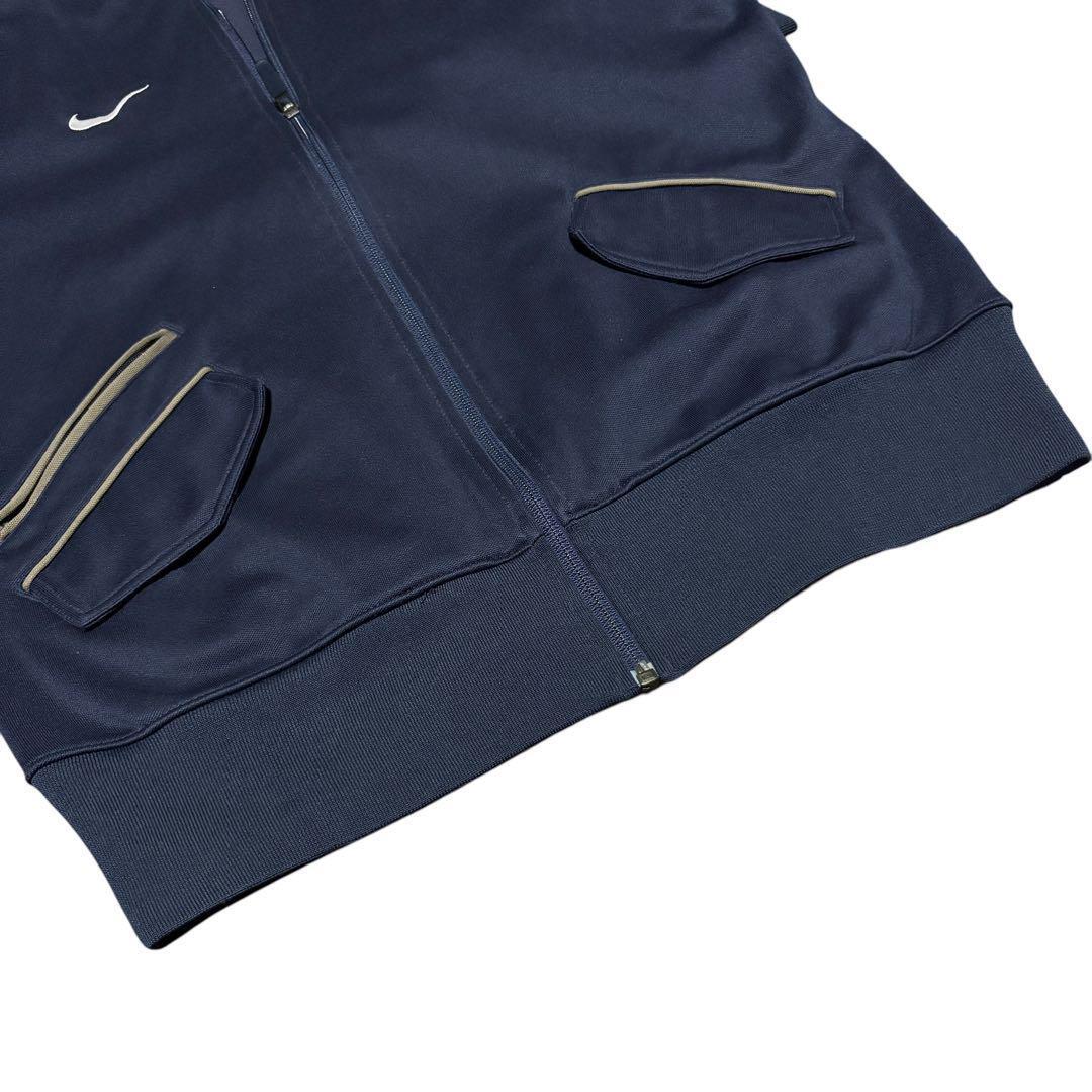 激レア NIKE ナイキ RFジャケット 2010全米 フェデラー ネイビー M