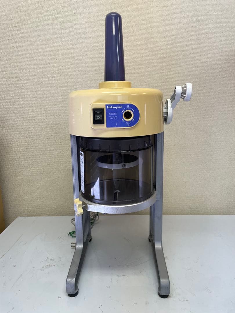 h*a様 BASYS 初雪 HB310B  ふわふわかき氷機 完動品