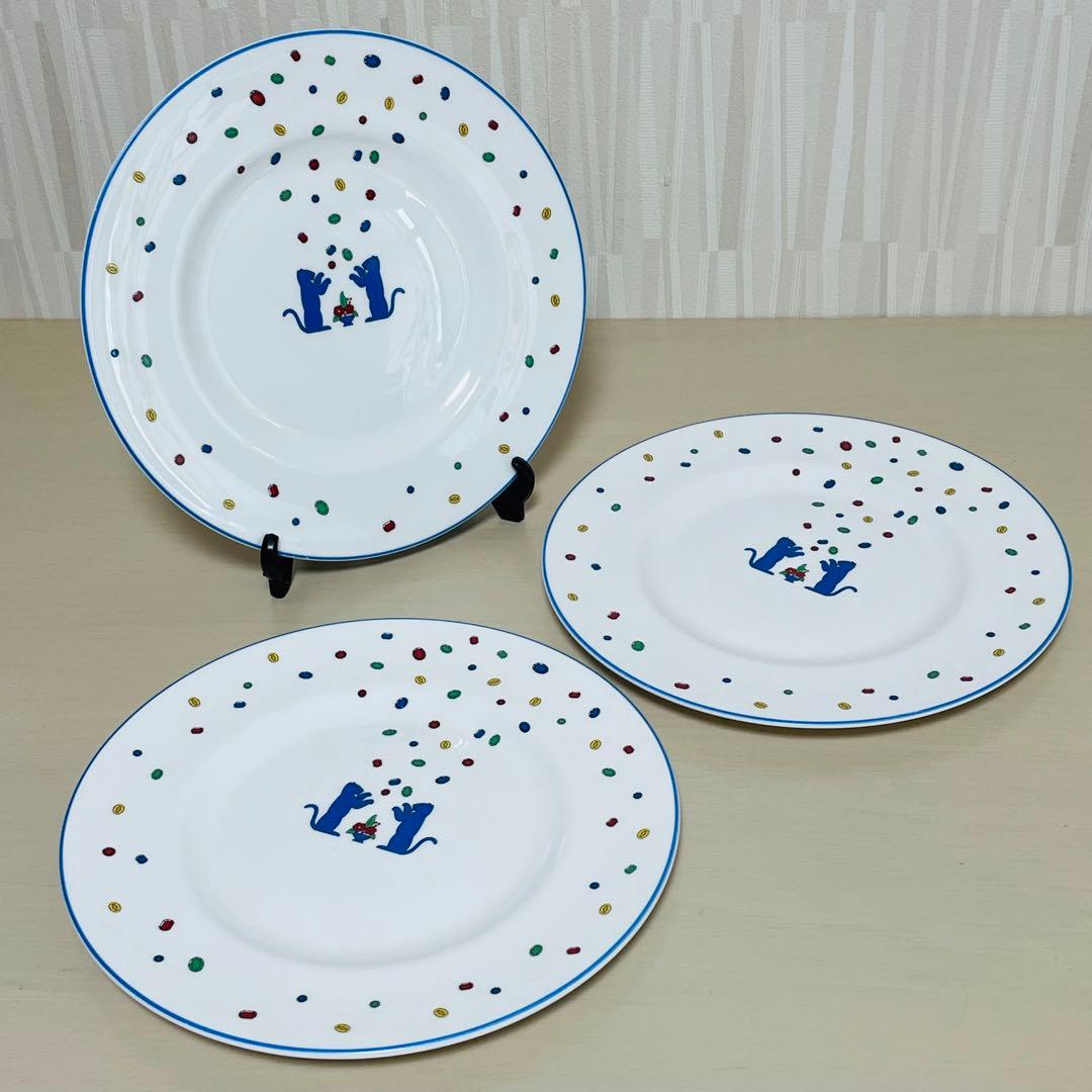 Cartier カルティエ メゾンドインファント 皿 プレート 約20cm 3枚