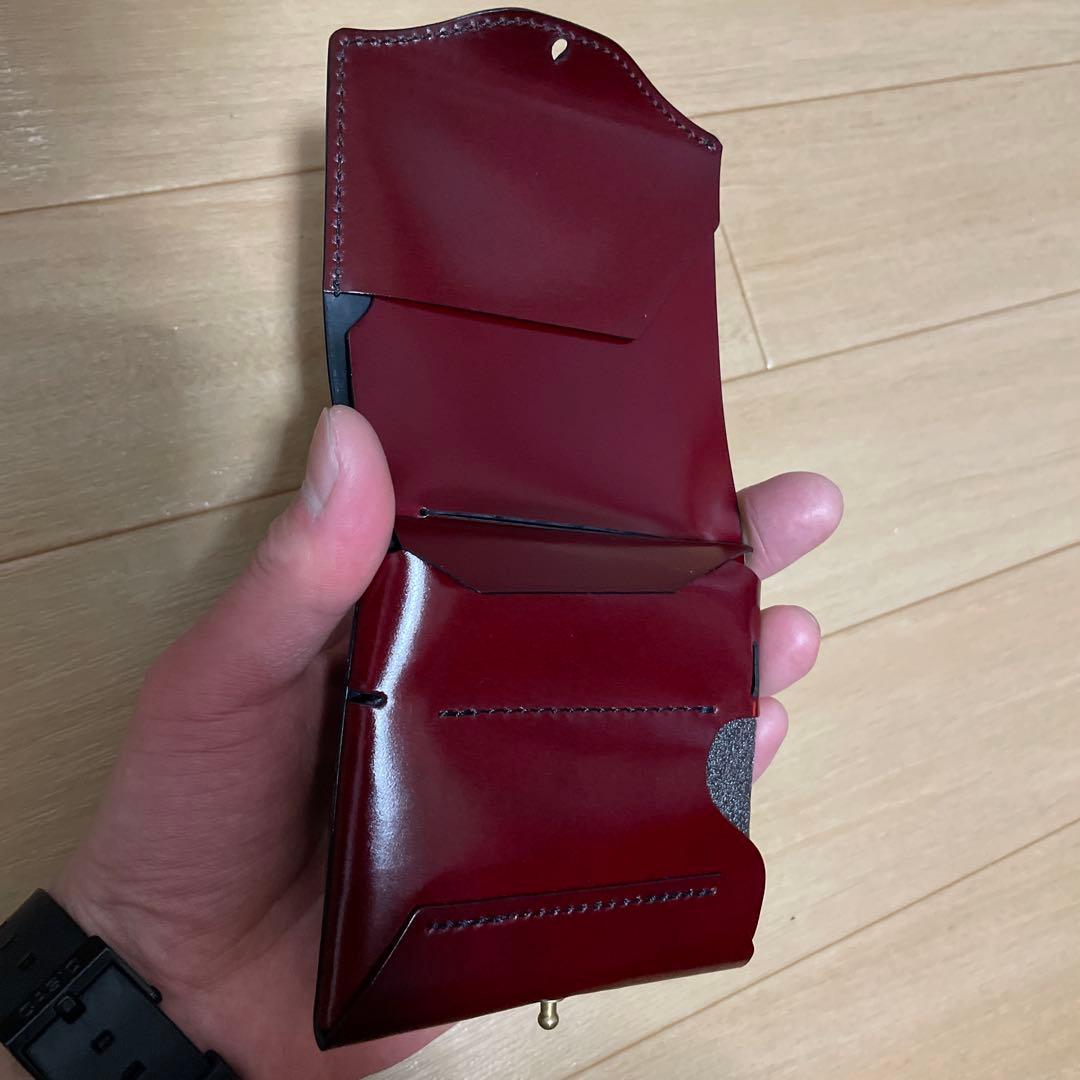 【美品】 new usuha3 ガーネット 右利き　革ホックver