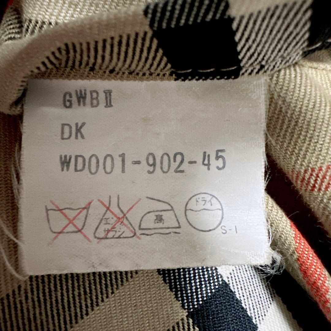 Burberrys バーバリーズ ステンカラーコート ノバチェック　玉虫色