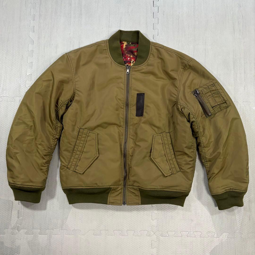 glamb ジョジョの奇妙な冒険 コラボ ma-1 ジャケット ディアボロ