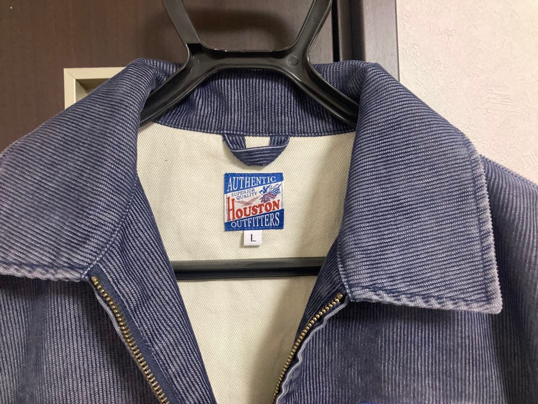 HOUSTONヒューストン WASHED CORDUROY FFA JACKET