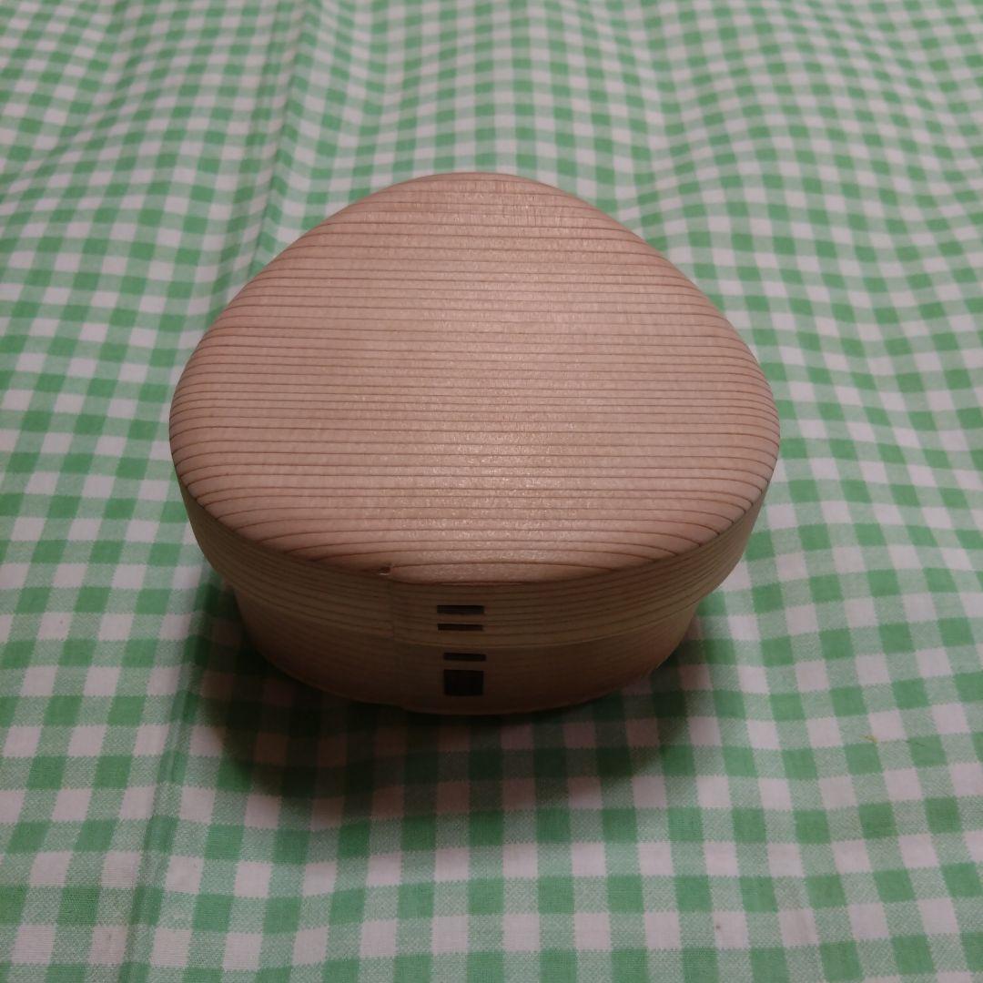 柴田慶信商店　曲げわっぱ　おむすび