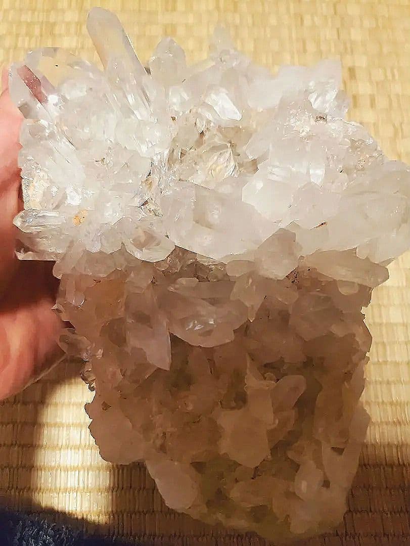 ☆約３.５kg★ヒマラヤ★Manikaran産 水晶☆原石☆