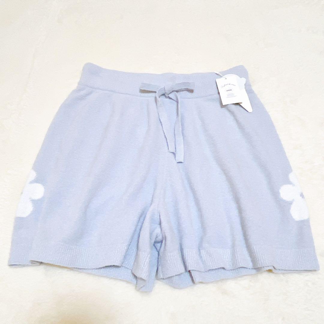 新品タグ付きgelato pique エアモコフラワーロゴジャガード 上下セット