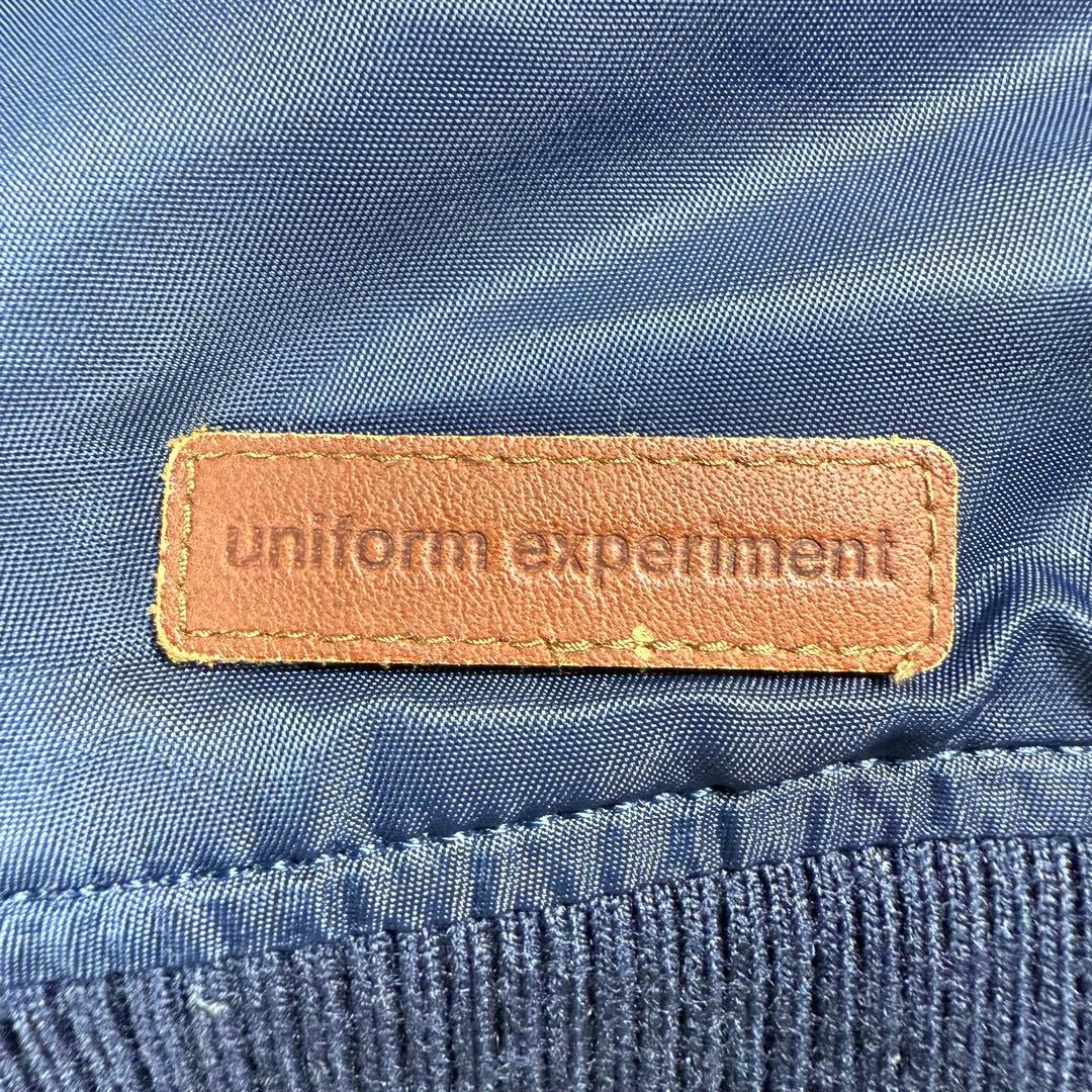 【美品】uniform experiment MA-1 フライトジャケット L