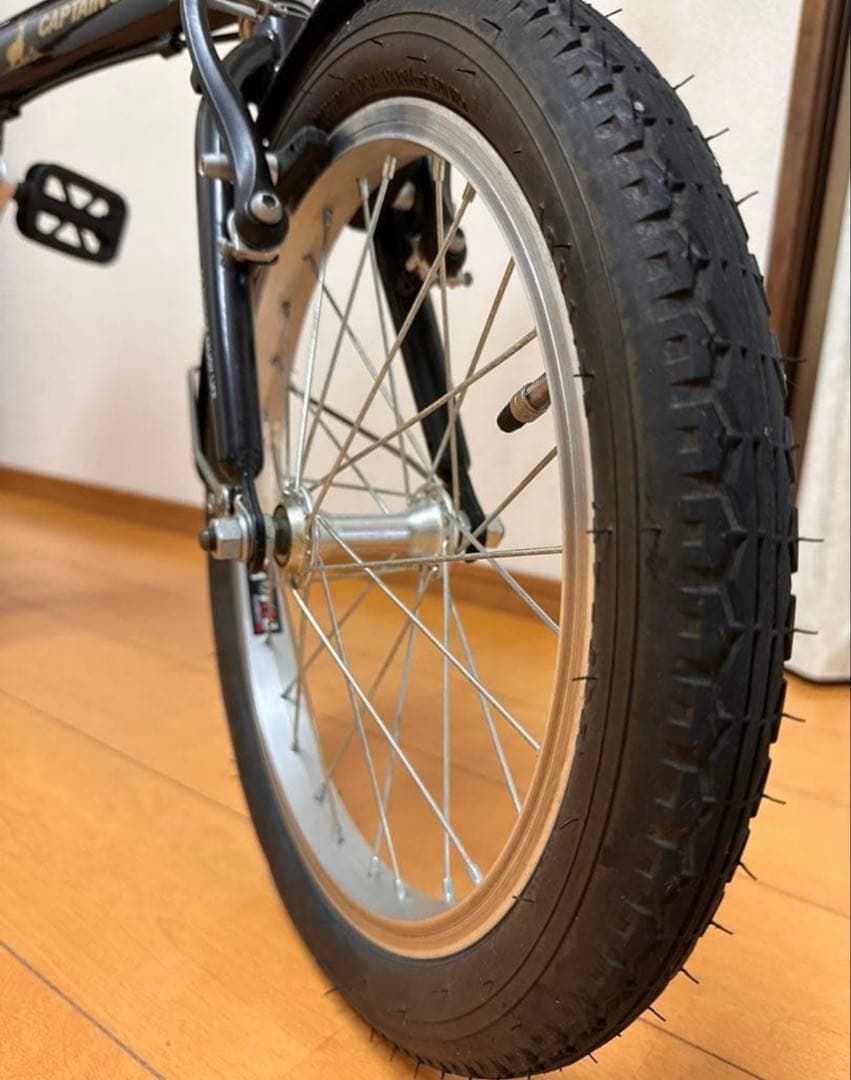 折りたたみ自転車　キャプテンスタッグ　アルル