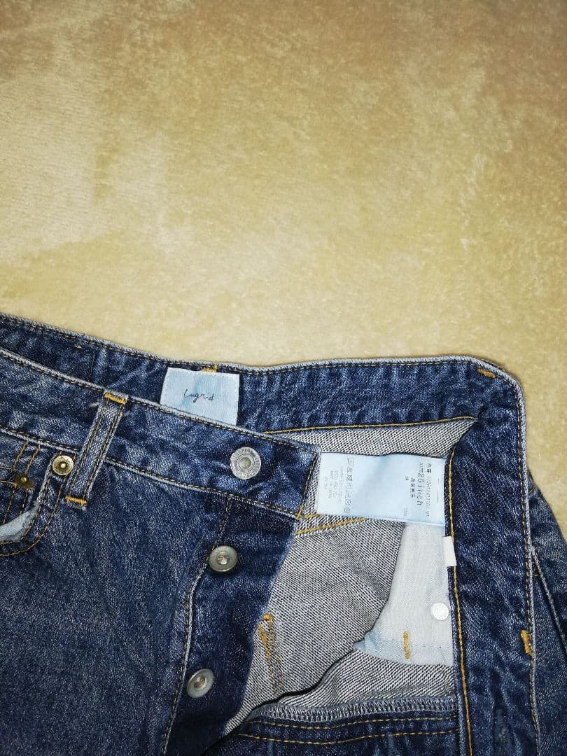 Ungrid ロールアップルーズデニム25インチ