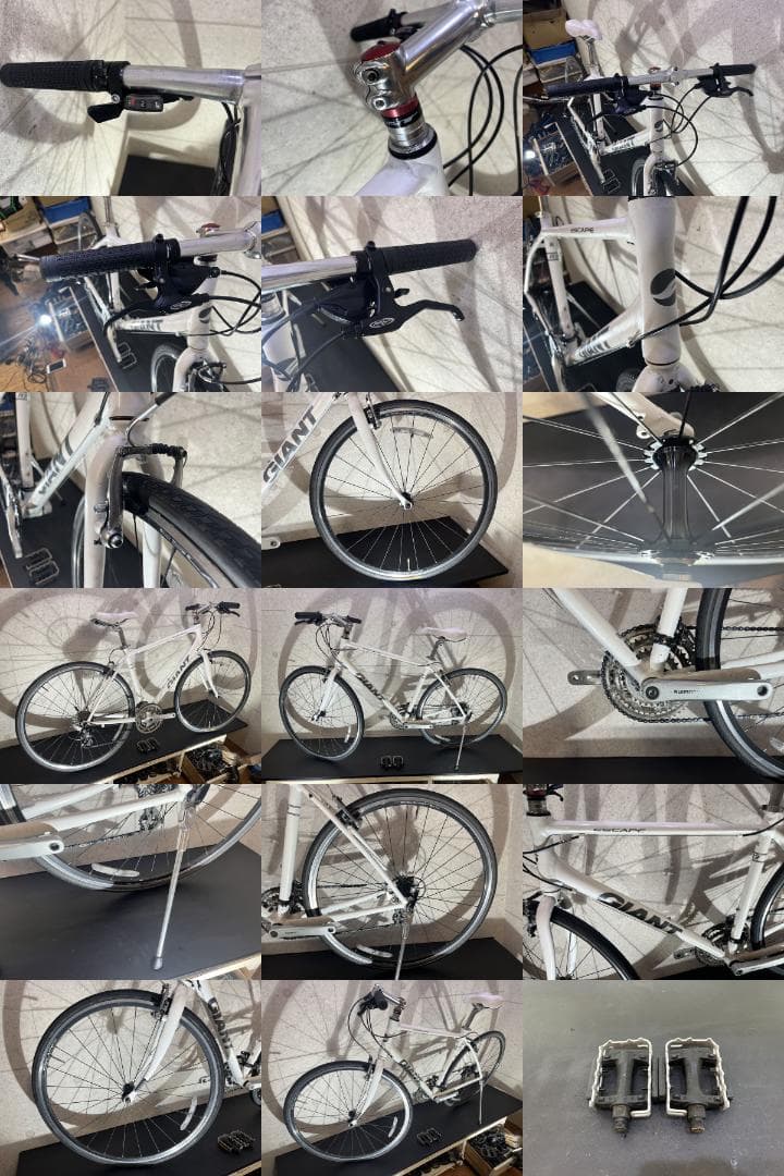 GIANT ESCAPE R3 クロスバイク sizeM　ホワイトカラー