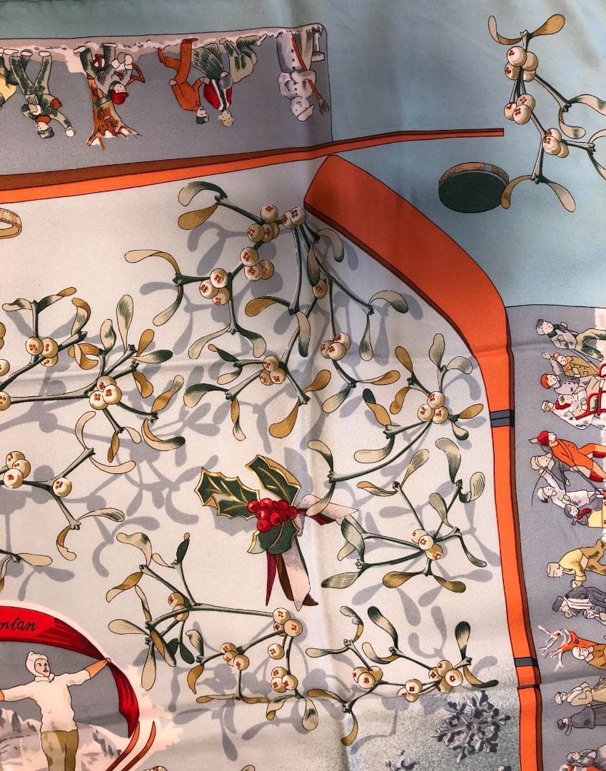 エルメス大判スカーフ　去年の雪