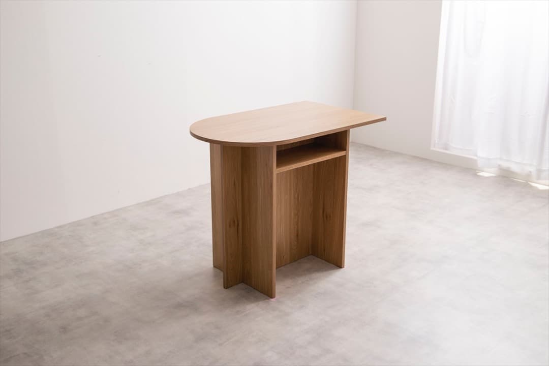 【送料無料】【幅90cm】Luna 棚付きマルチデスク 机 テーブル 高品質