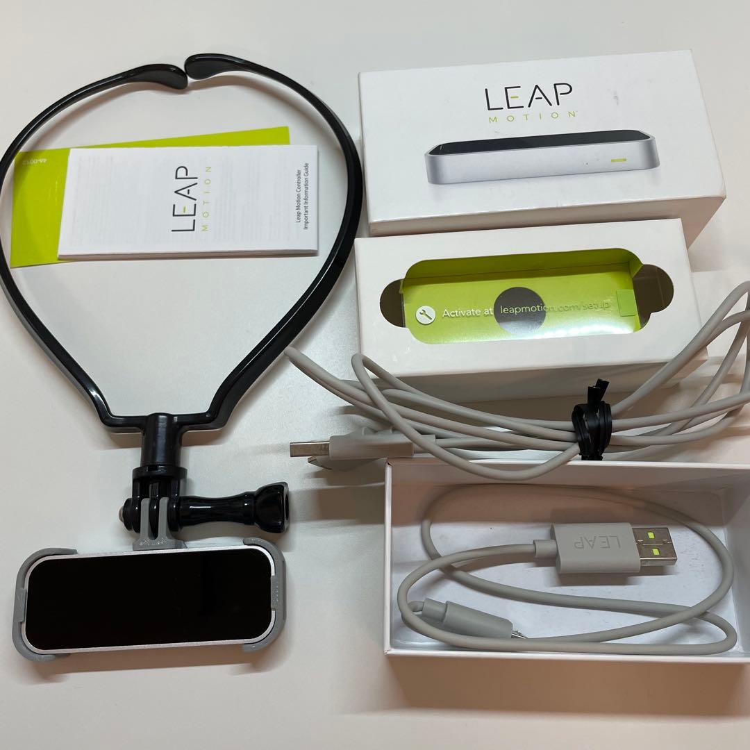 LEAP MOTION 本体+ネックストラップ(別売り品)