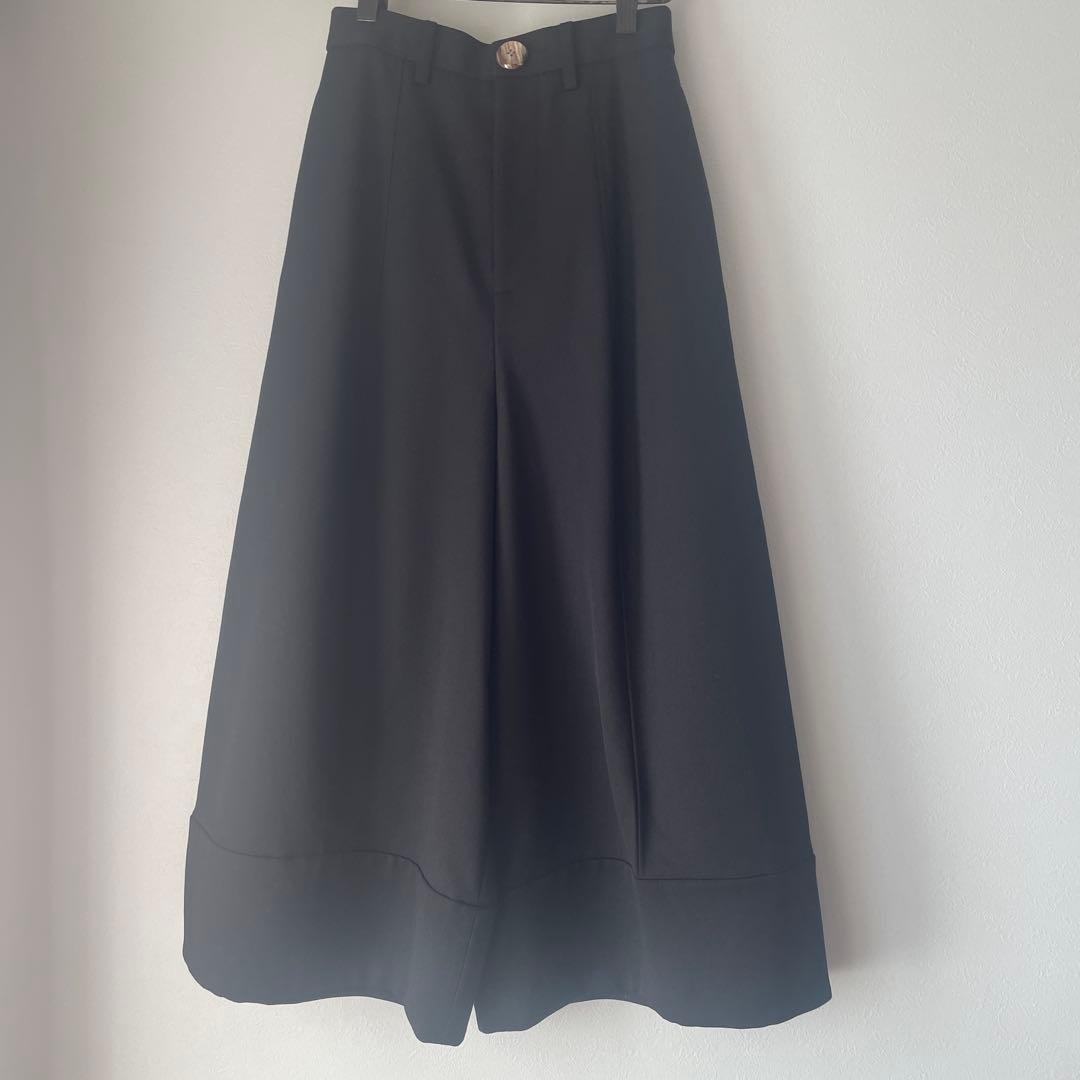 ENFOLDワイドパンツ36 ブラック