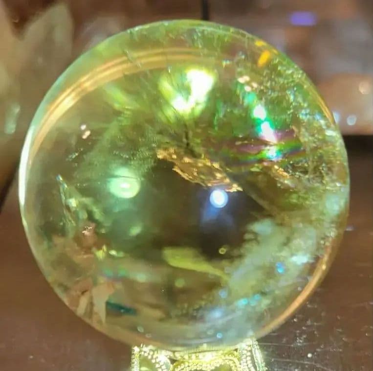 月末限定特価！逸品！★シトリンスフィア★天空からの光★ブルーエンジェルラダー