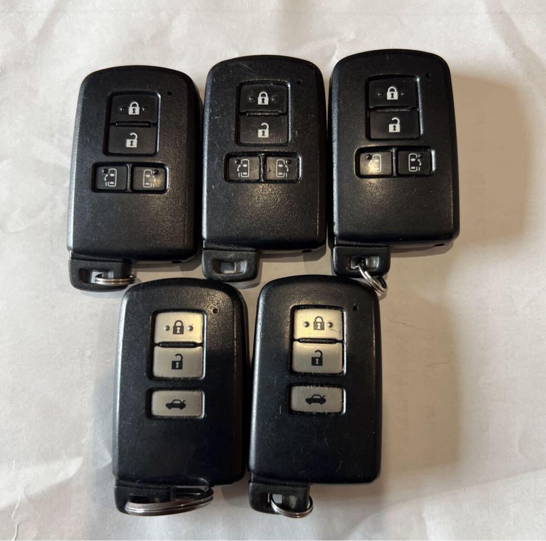 a*中様 トヨタスマートキー　5個　まとめ売り