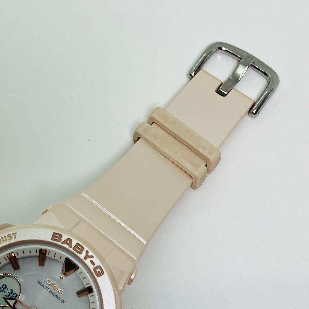 美品 CASIO Baby-G 電波ソーラー レディース腕時計 BGA-2510