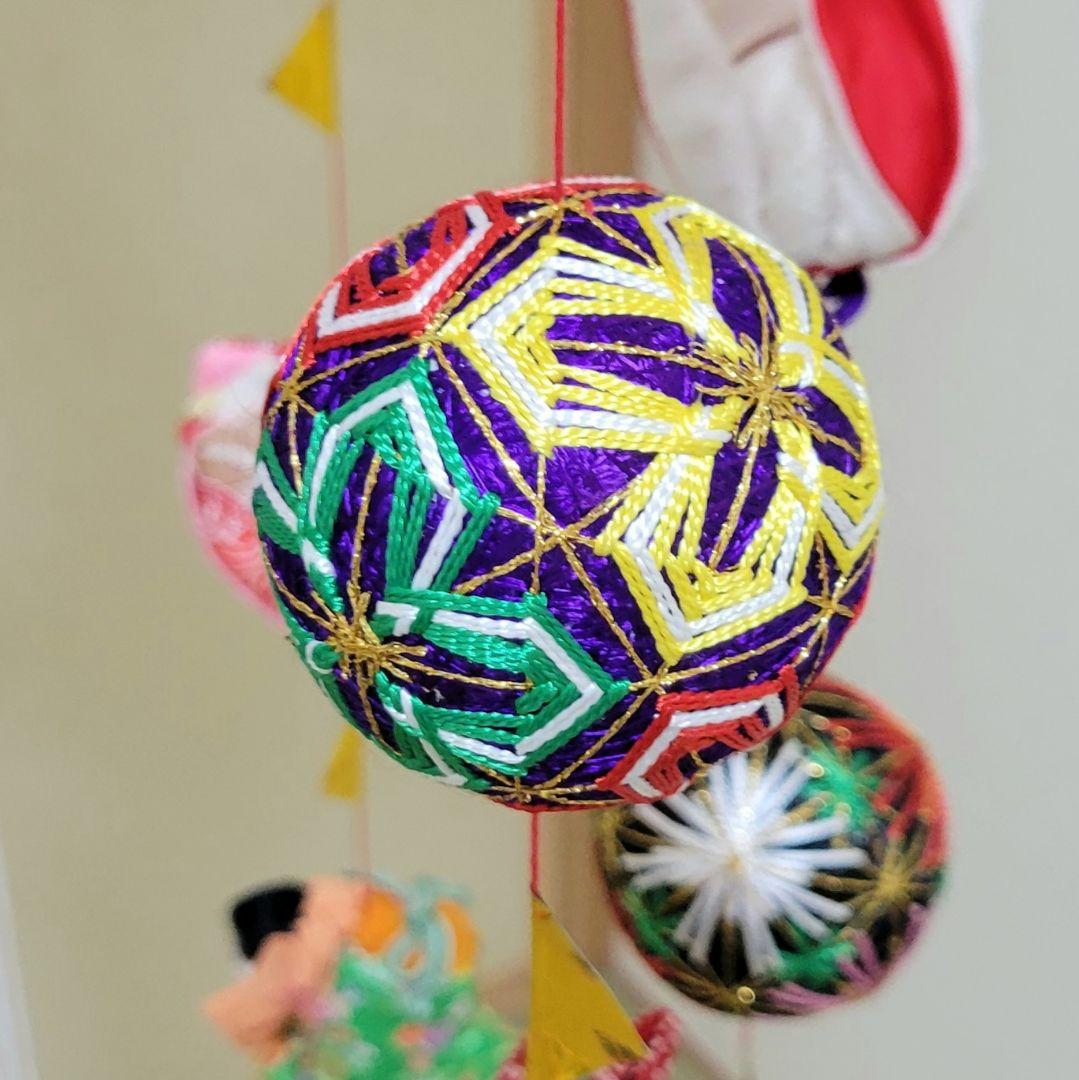 さげもん　吊し飾り　柳川毬　 吊るし雛　雛人形　ひな祭り　ヴィンテージ品