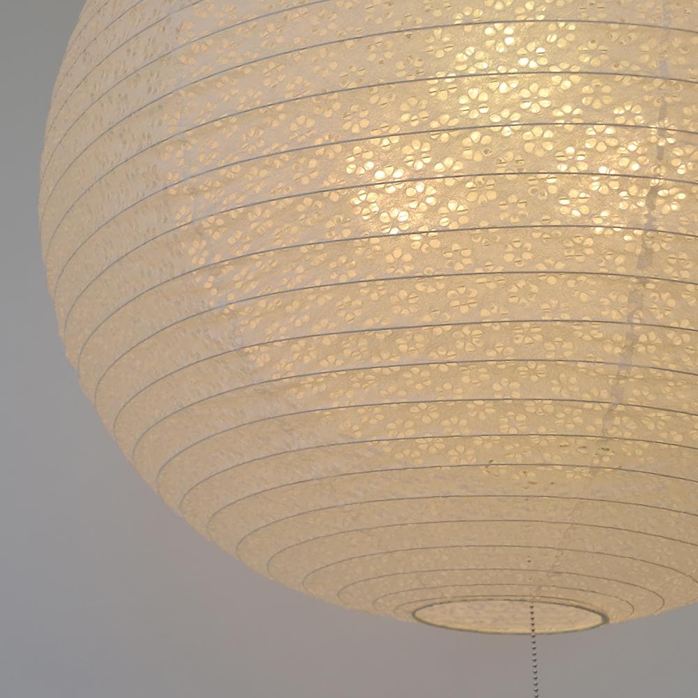 美濃和紙 和風 照明ライト ちょうちんinちょうちん 小梅白in小梅白