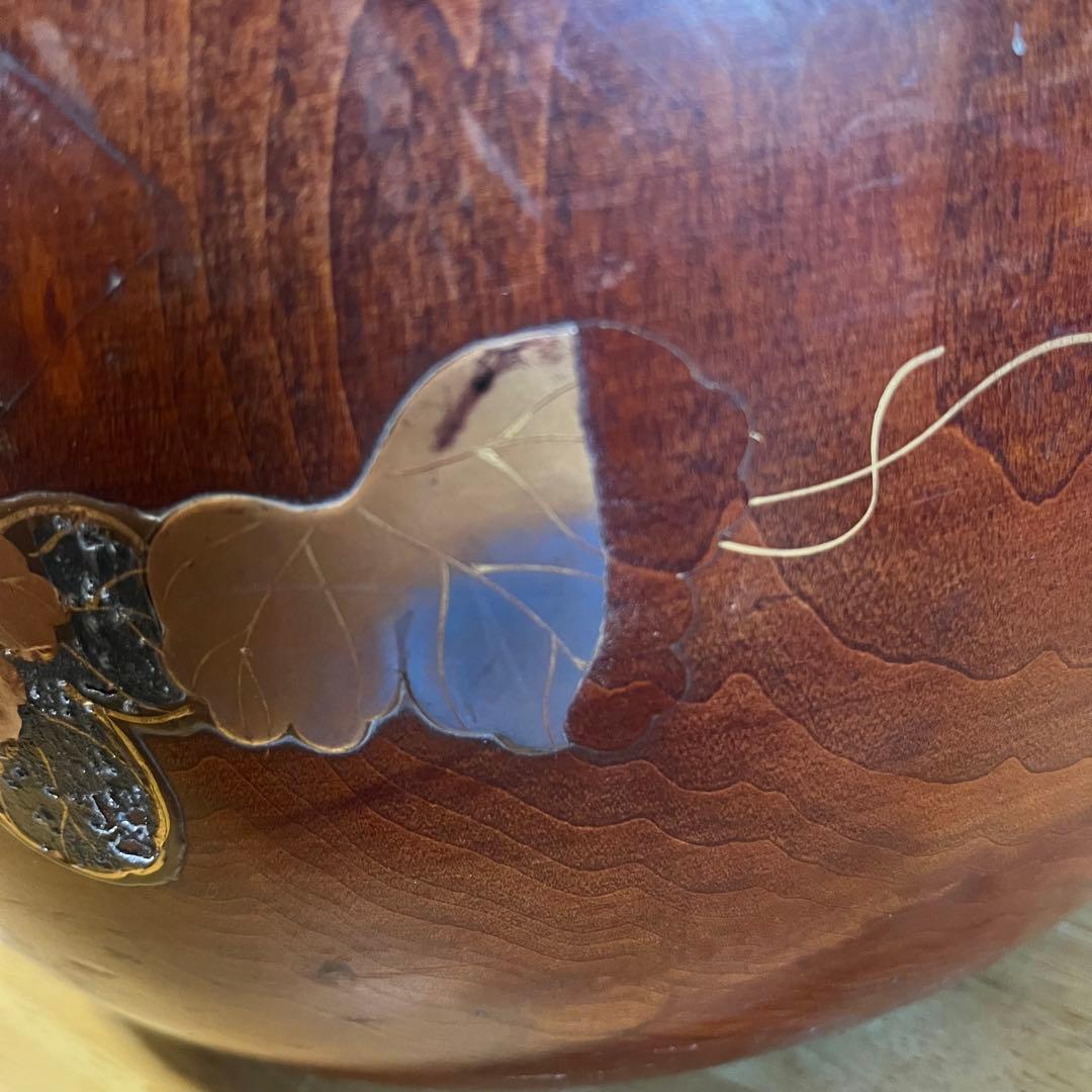 100年前　アンティーク　希少品　昭和3年製　昭和レトロ　ヴィンテージ　木製火鉢