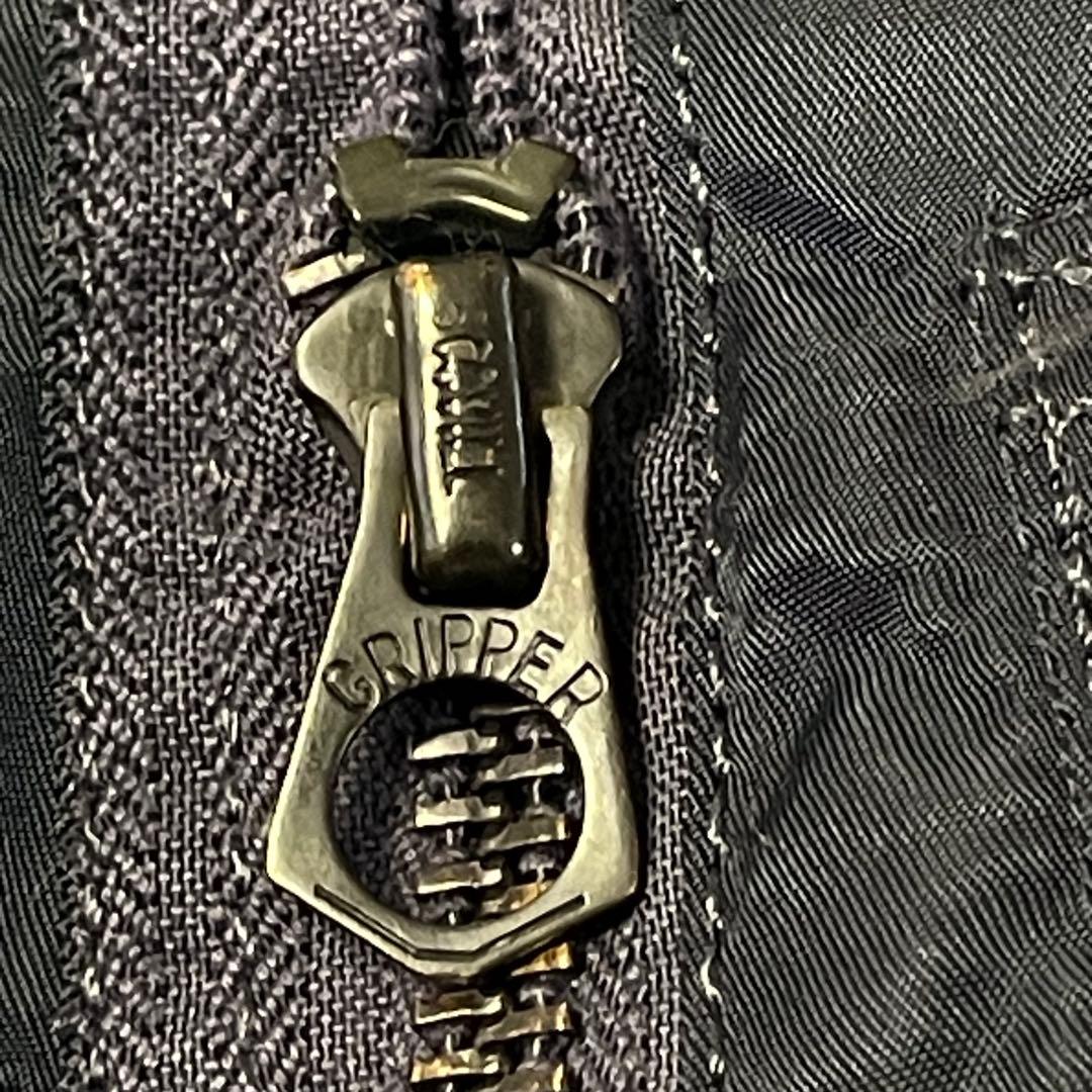 【稀少】90s 米国製 ALPHA MA-1 ネイビー Ｌサイズ 60s復刻版