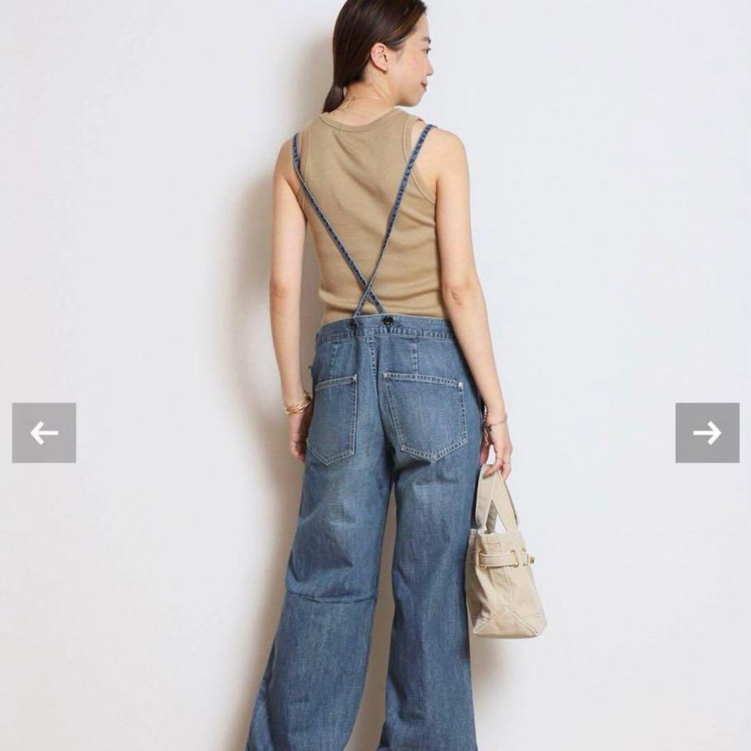 未使用タグ＊JOHNBULL　フレンチサロペット　XS