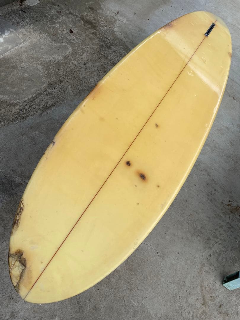KATSUサーフボード　ミッドレングス　ビンテージ　シングル　川南活　鎌倉