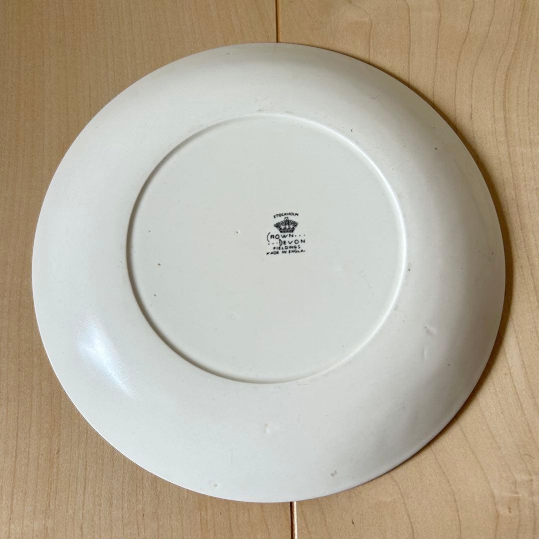 CROWN DEVON クラウンデボン　プレート　ストックホルム