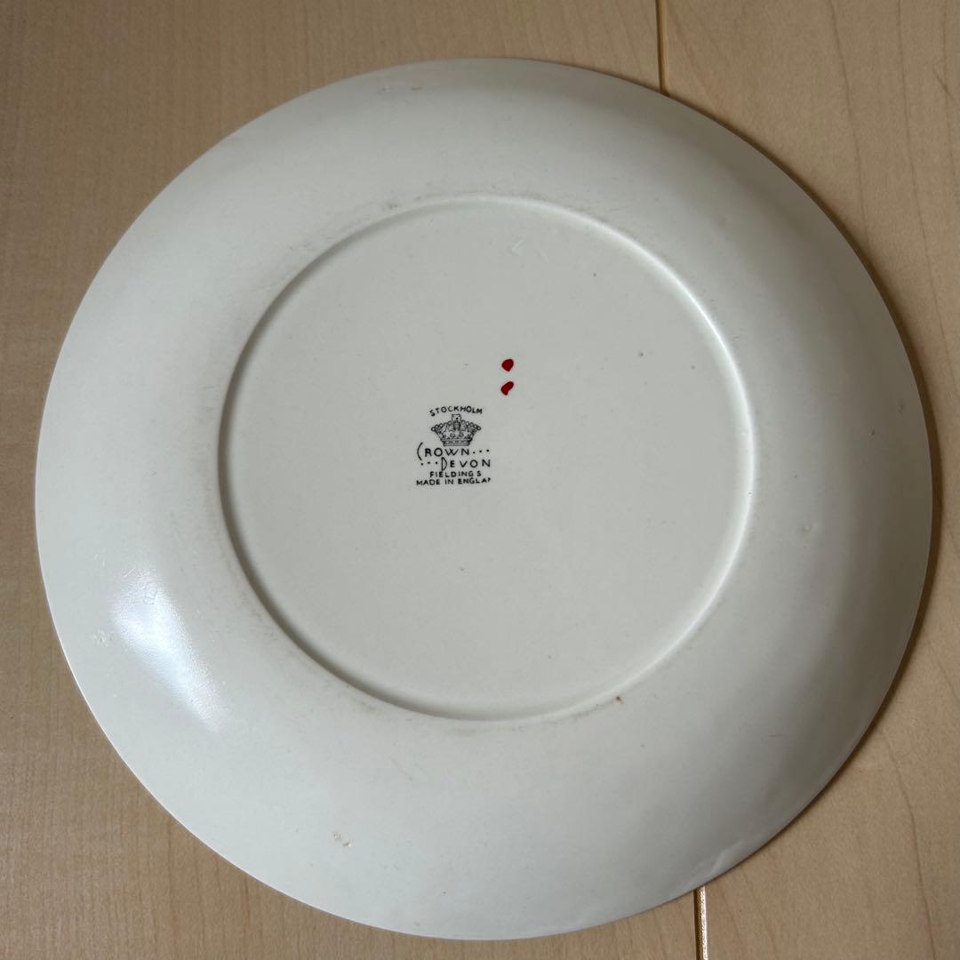 CROWN DEVON クラウンデボン　プレート　ストックホルム