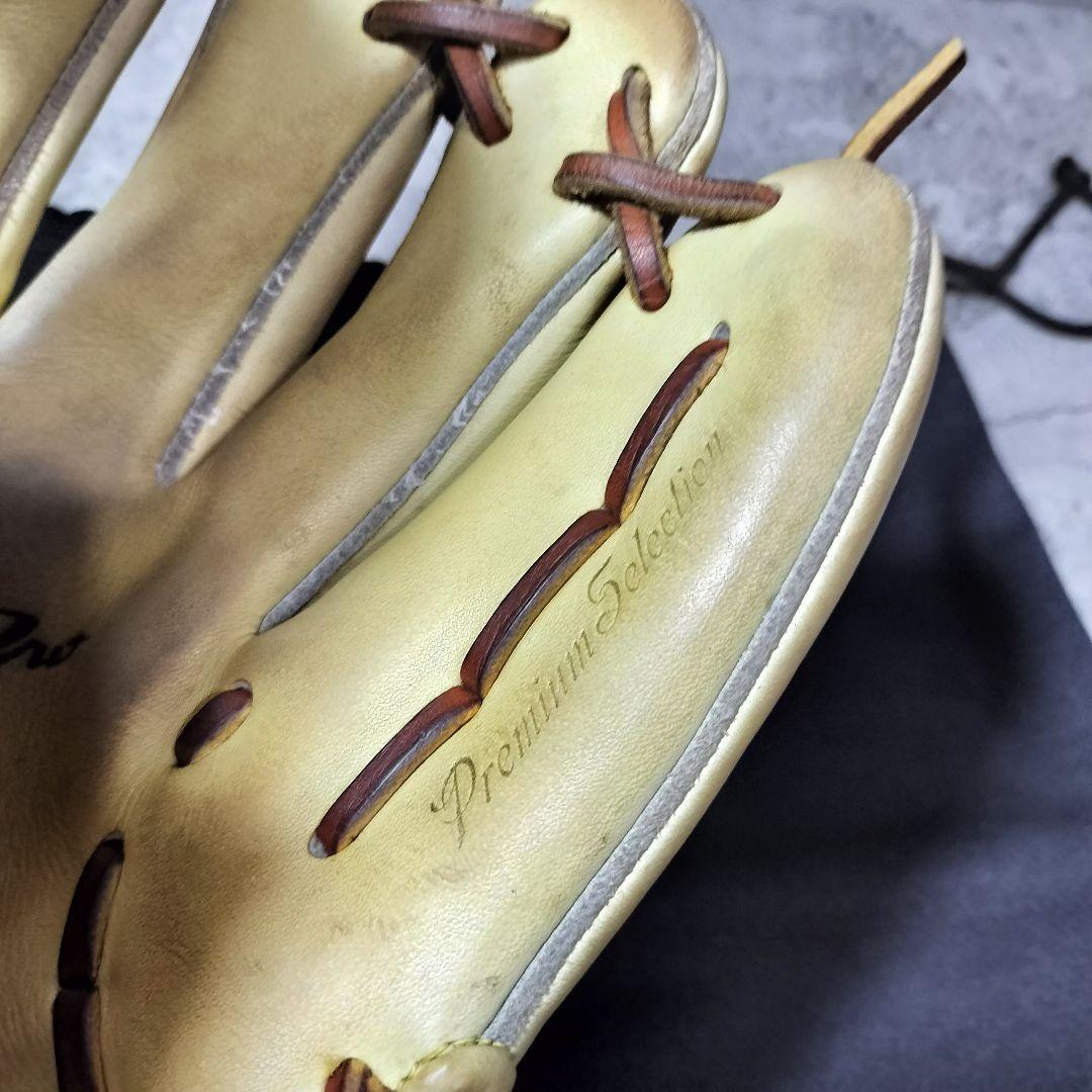 ミズノプロ Mizuno Pro プレミアムセレクション　日本製　軟式　内野手用