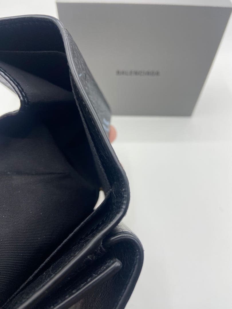 希少　美品　BALENCIAGA 三つ折り財布