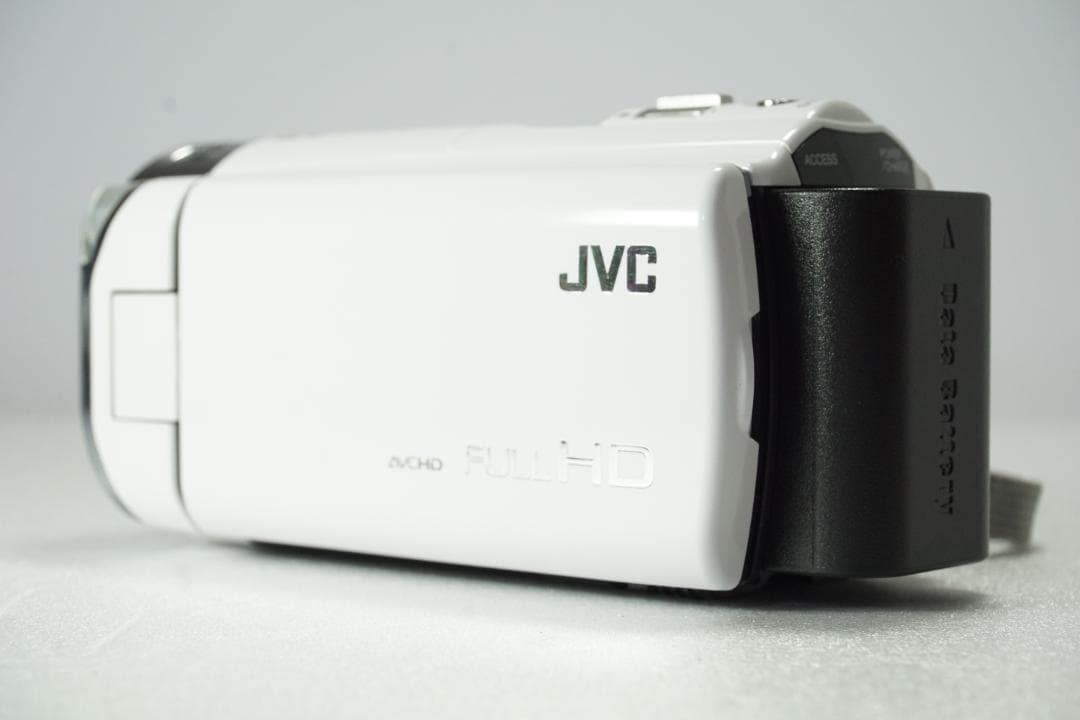 [動作確認済み] JVC GZ-E565 ビデオカメラ ホワイト 箱付き