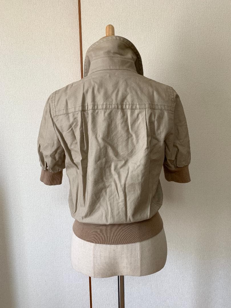 美品 BURBERRY LONDON☆レディースミリタリージャケット☆女性S~M