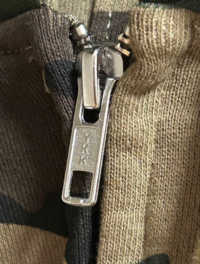 Supreme× B.B. Simon camo ジップパーカー