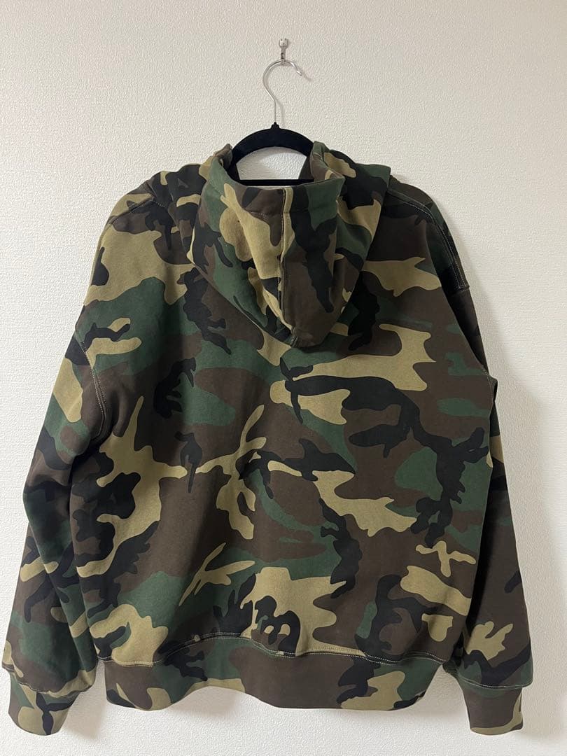 Supreme× B.B. Simon camo ジップパーカー