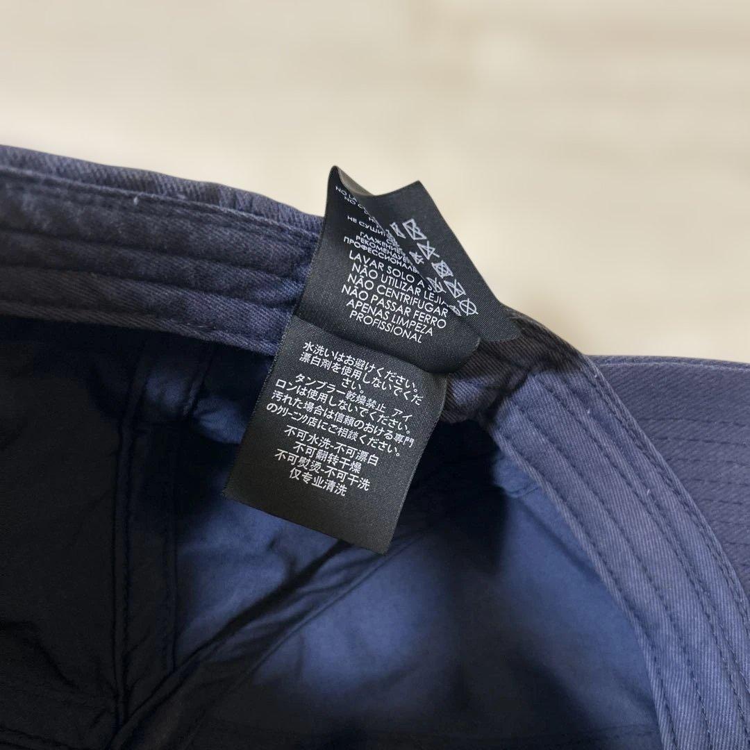 BALENCIAGA ロゴキャップ　ネイビー
