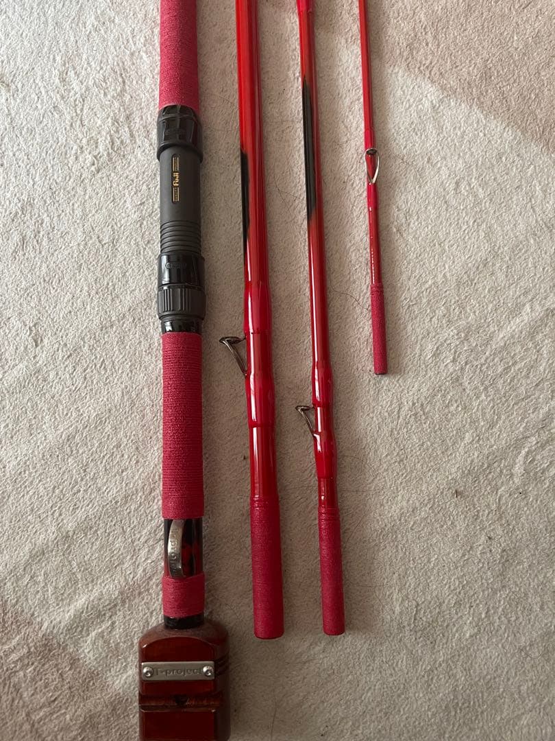 【最終:期間限定】T・project ティープロジェクト石鯛竿　赤