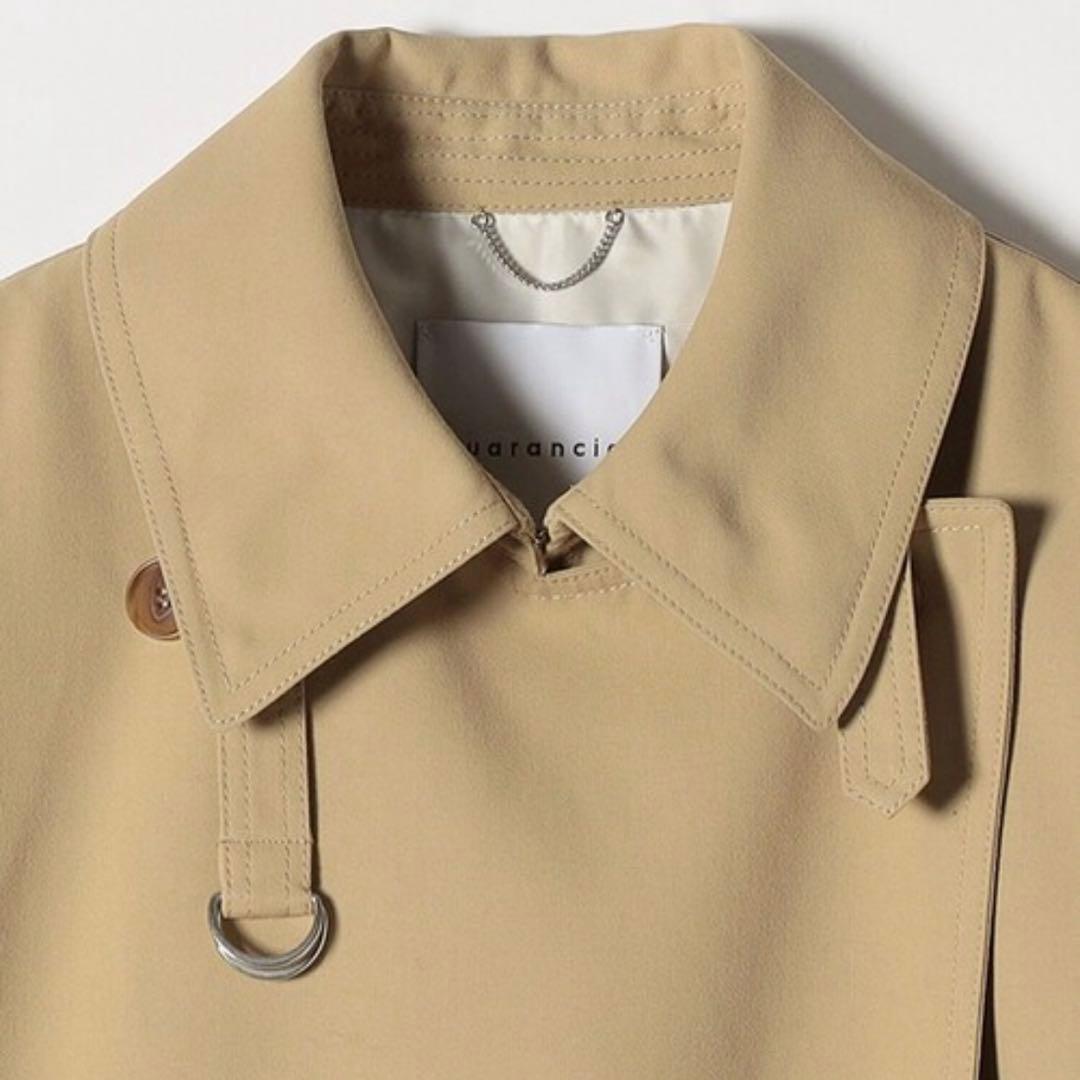 新品未使用 トレンチコート:「洗濯機可能」