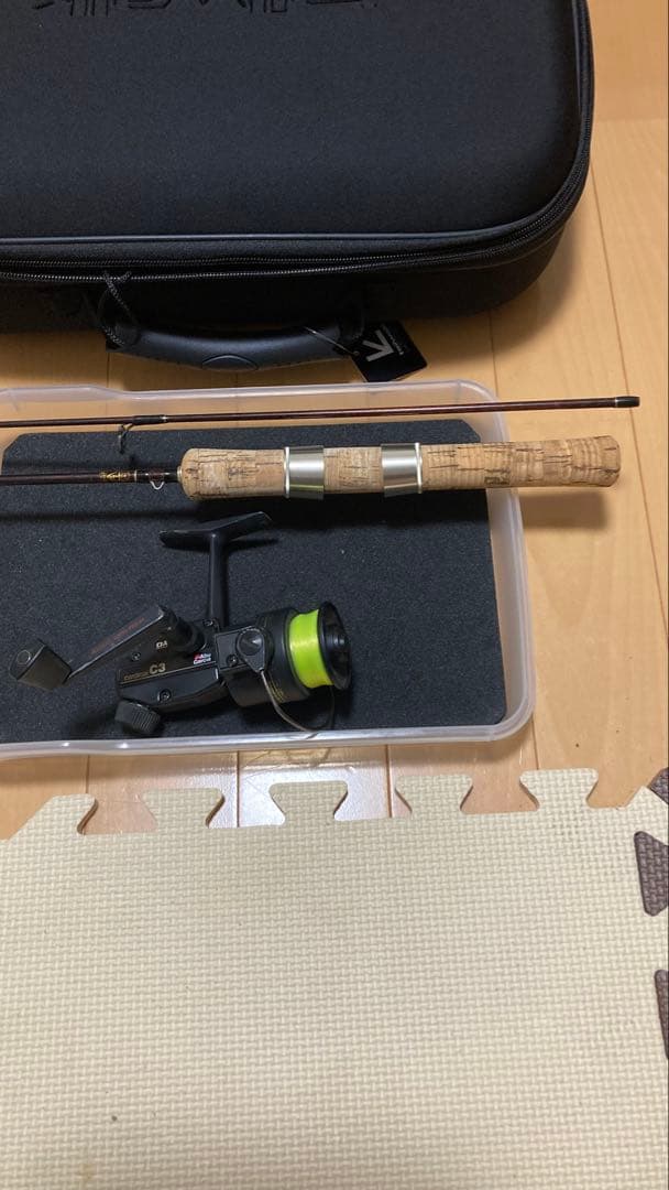 アブガルシア　リール　カーディナルC3 ＋ロッドTroutin Marquis