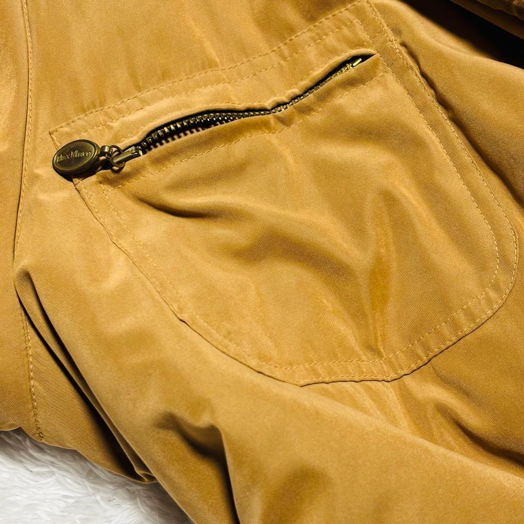 美品 MaxMara 最高級 白タグ コート テディベアコート ベルト 女優襟