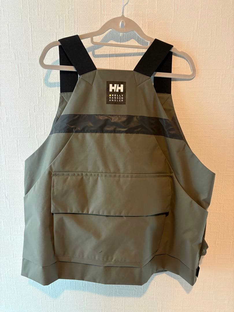 Helly Hansen フィッシングベスト Lサイズ オリーブグリーン