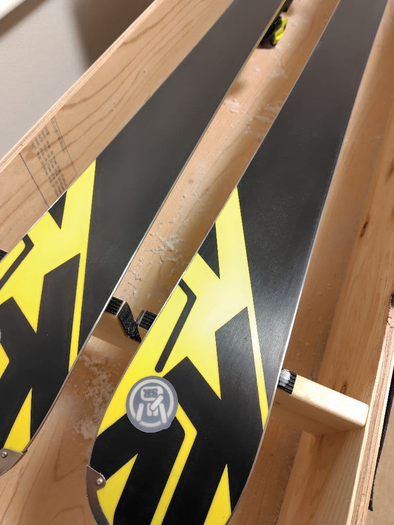 美品 k2 amp charger 167cm スキー板