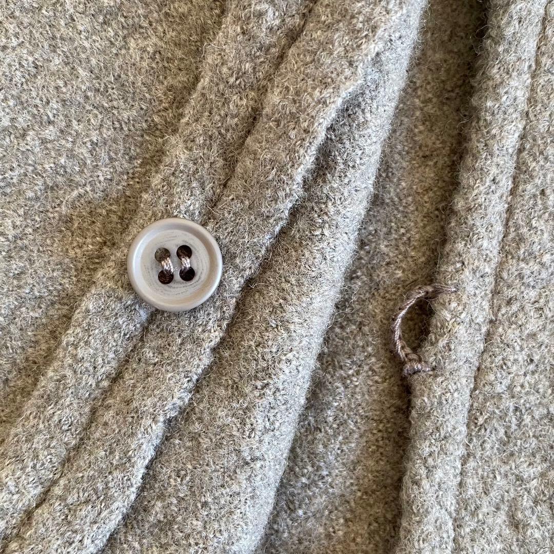 美品 evam eva press wool robe coat ゆったり