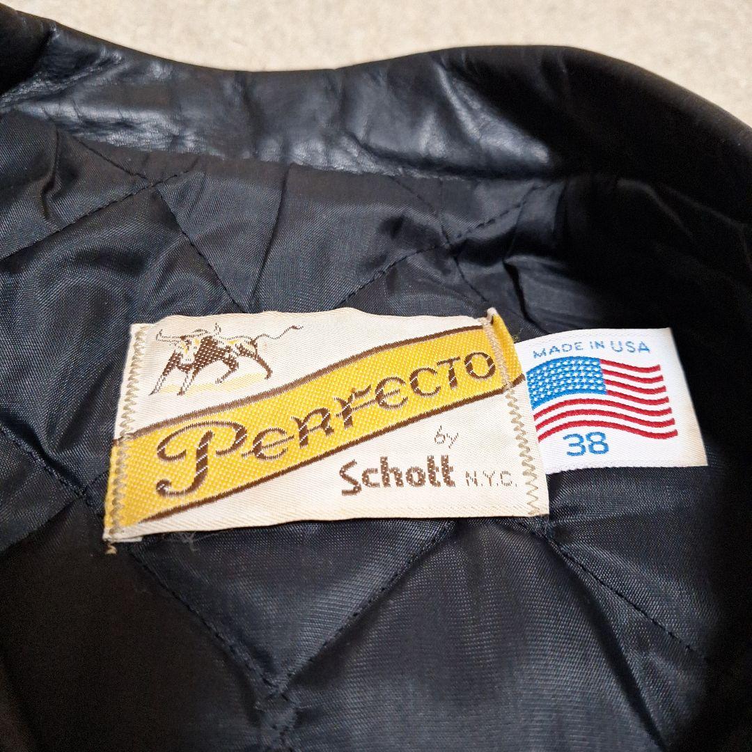 風*イ様 70s SCHOTT 118牛タグ　38 　VINTAGE　COWHI